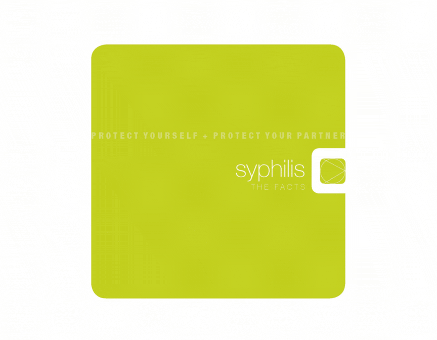 Gif of CDC Syphilis Brochure. Click to download PDF