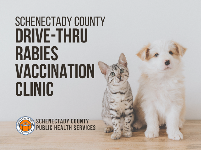 Schenectady County Drive-Thru Rabies Vaccination Clinic