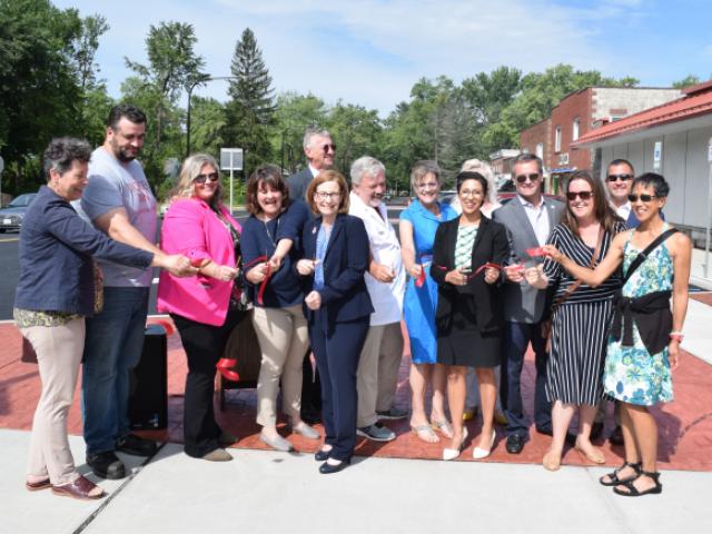 Nott Street Safety Improvement Project Ribbon Cutting Ceremony