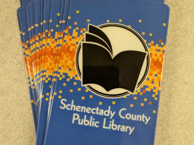 Photo of a Schenectady County Public Library Card