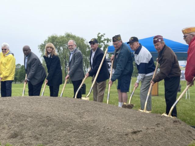 Schenectady County Vietnam Veterans Memorial Groundbreaking