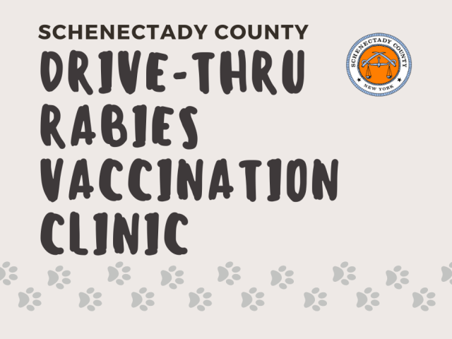 Schenectady County Rabies Vaccine Clinic for Pets